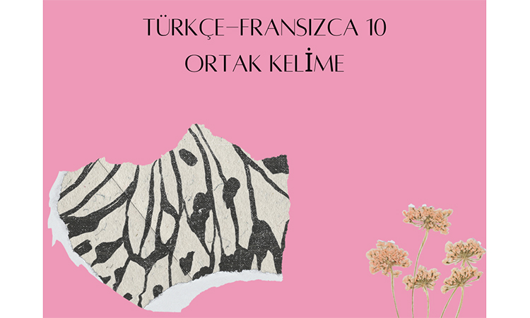 Türkçe-Fransızca 10 Ortak Kelime